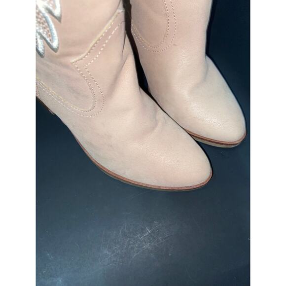 Autumn/Fall Tribal Women Coquette Retro Western Indie Rodeo Heels Boot Size 7 - Picture 6 of 8